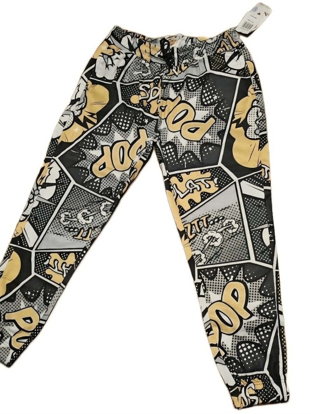 NWT Mens Joggers Drill Clothing Company Oh Snap! Graphic - Size Large Comic